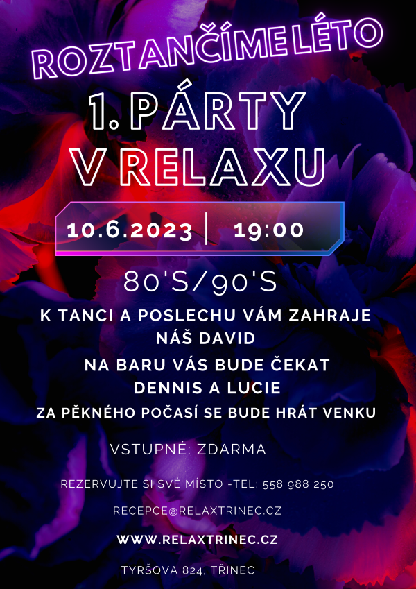 První party v Relaxu